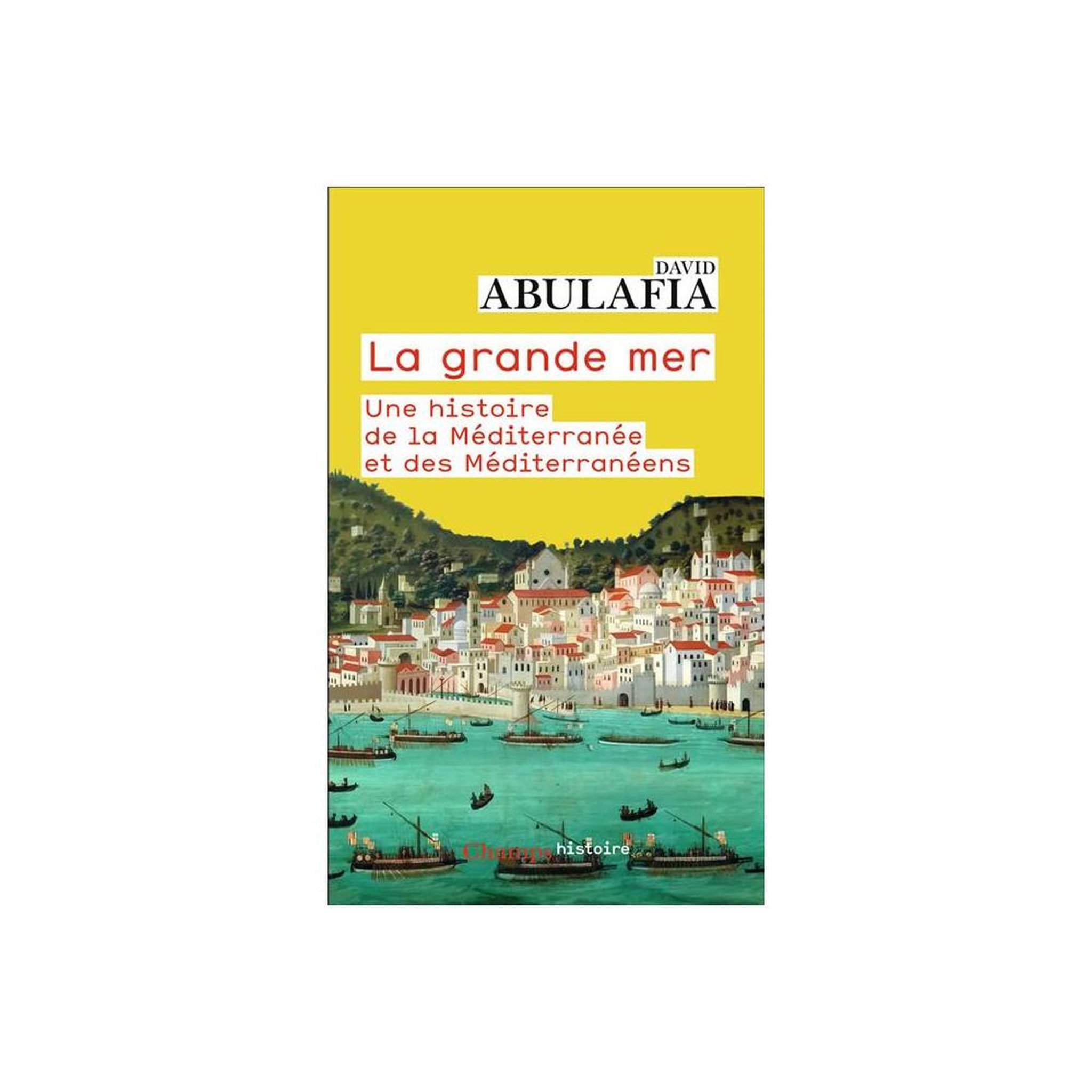 FLAMMARION La grande mer : une histoire de la Méditerranée et des Méditerranéens, livre poche à couverture souple de David Abulafia