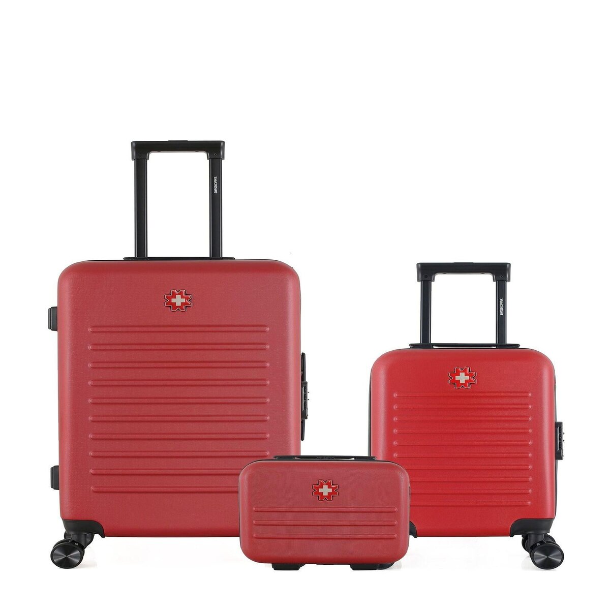 SWISS KOPPER SWISS KOPPER - LOT DE 3 - Valises weekend, cabine XXS et vanity WIL