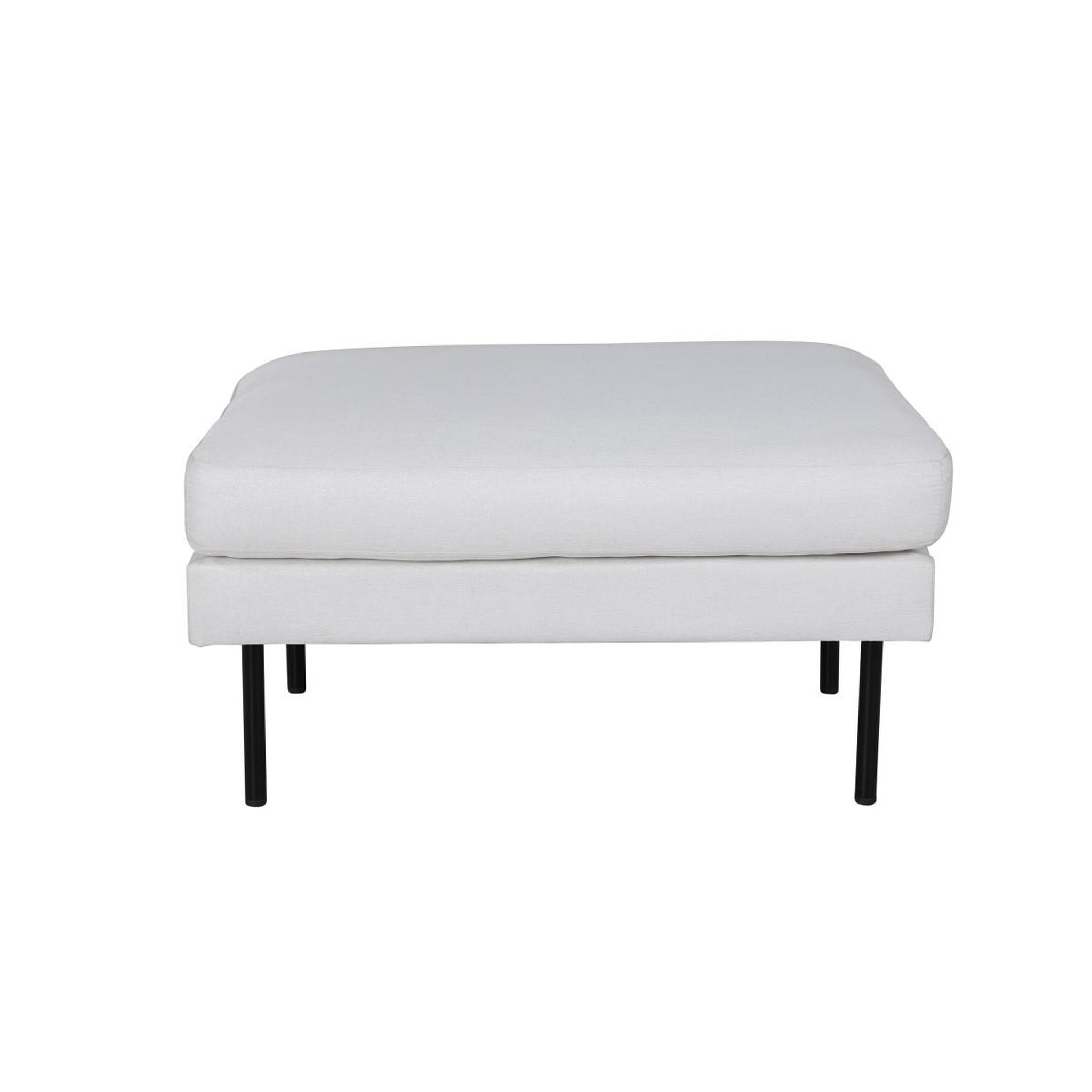 Voir la diapositive 2 : Paris Prix Pouf design en tissu  zoom  85cm beige clair
