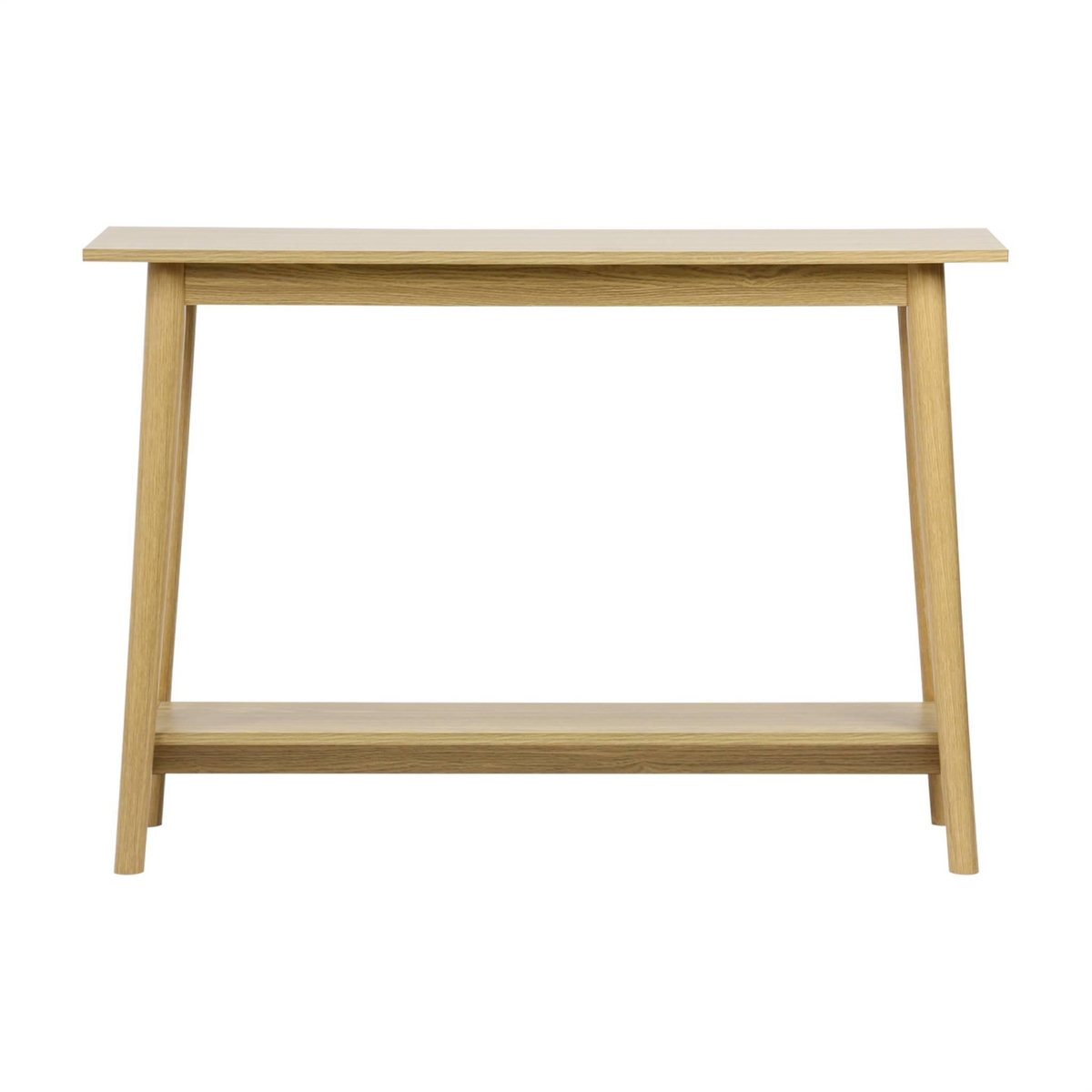 SWEEEK Console scandinave effet frêne. 1 étagère