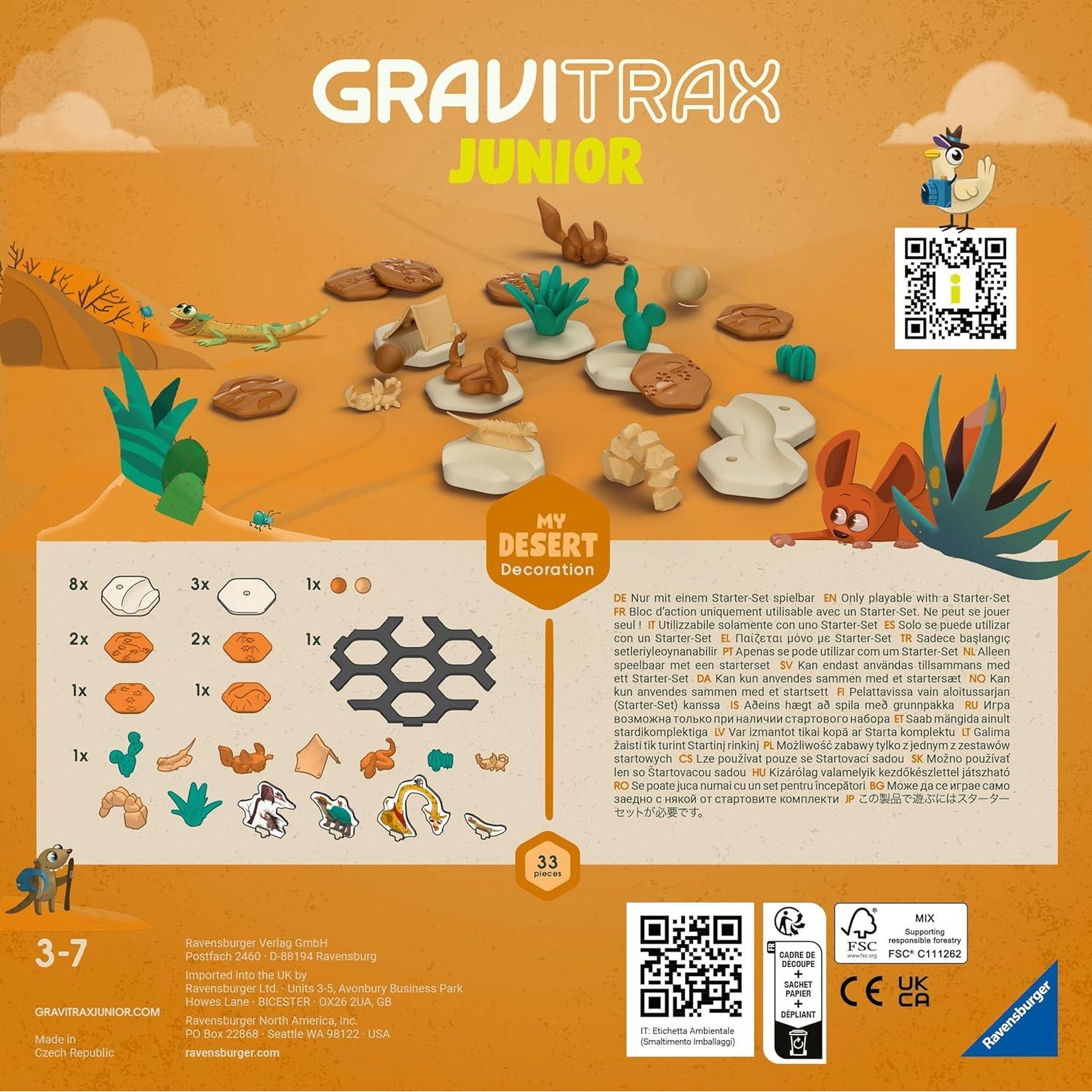 Voir la diapositive 4 : RAVENSBURGER Gravitrax Junior - Circuit de billes - Jeu de construction créatif