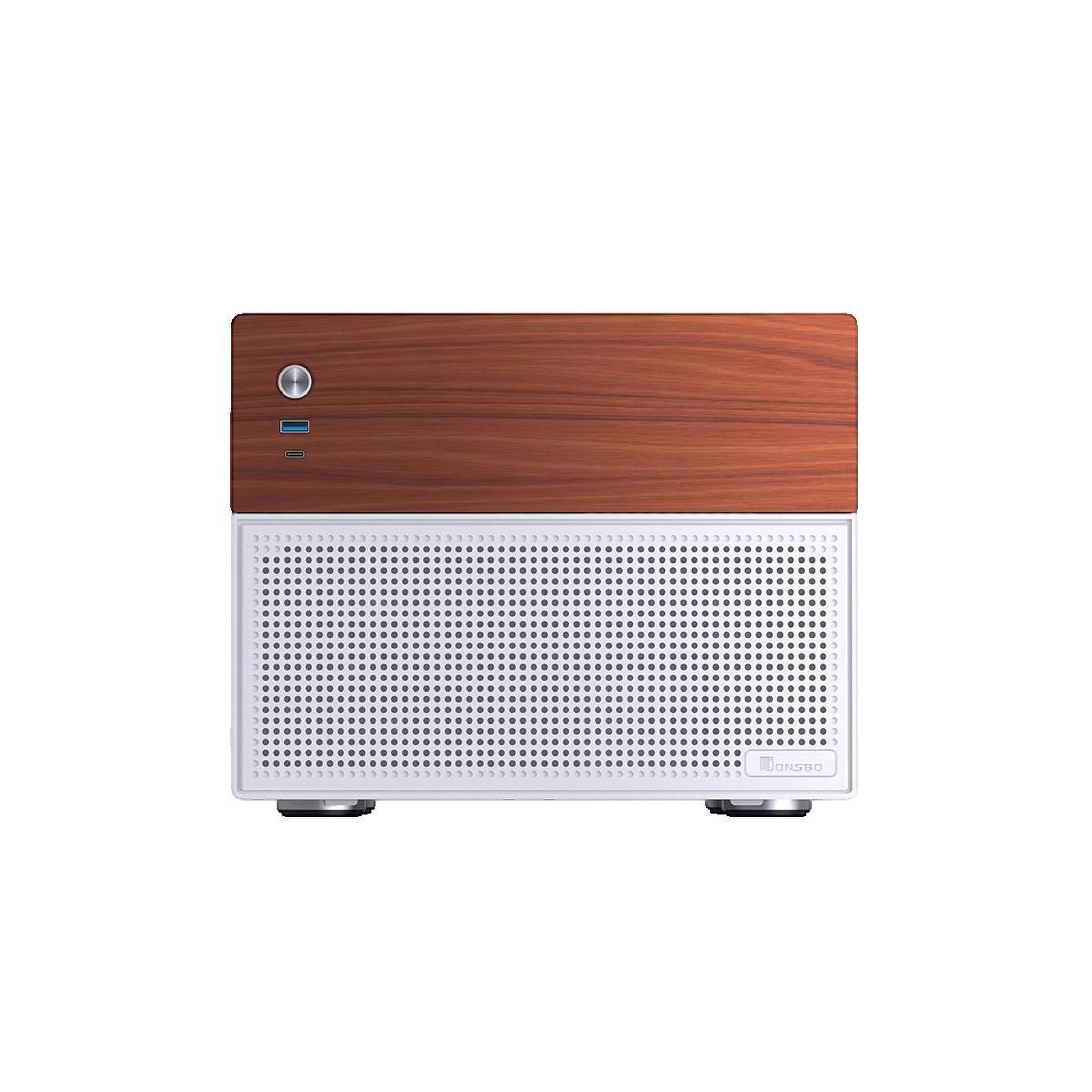 Voir la diapositive 2 : JONSBO Boîtier PC Jonsbo N4 compact et élégant blanc