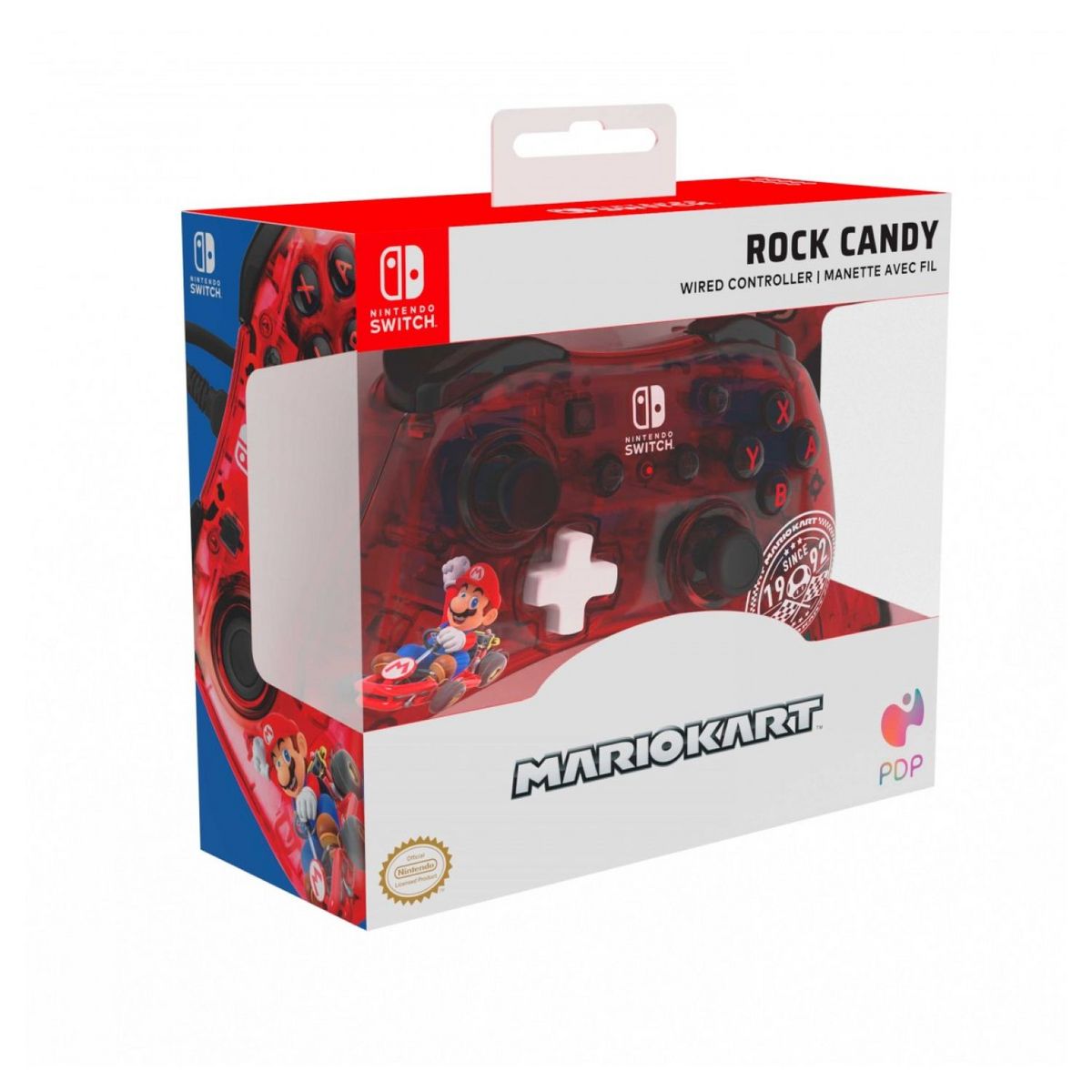 PDP Manette Filaire Rock Candy Mario Kart
