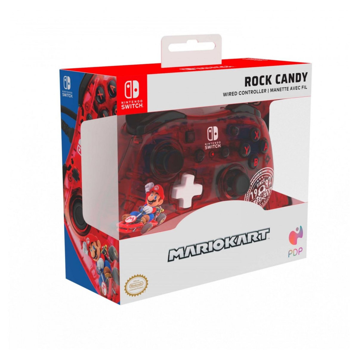 PDP Manette Filaire Rock Candy Mario Kart