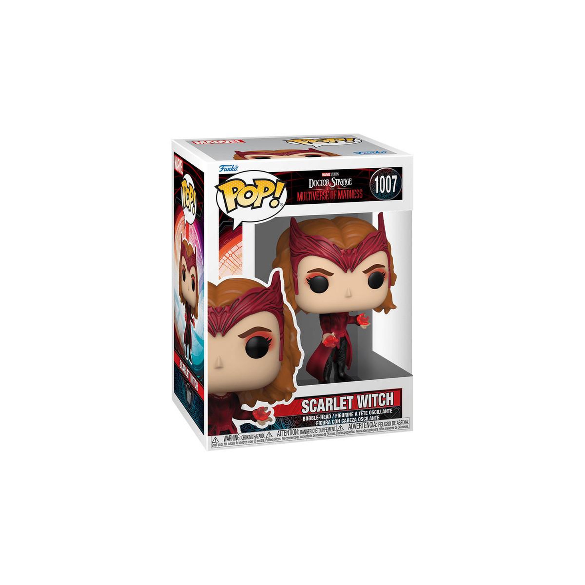 Voir la diapositive 3 : Funko Figurine Funko Pop Marvel Doctor Strange Multiverse of Madness Scarlet Witch