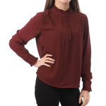 JACQUELINE DE YONG Blouse Bordeaux Femme JDY Melisa. Coloris disponibles : Rouge