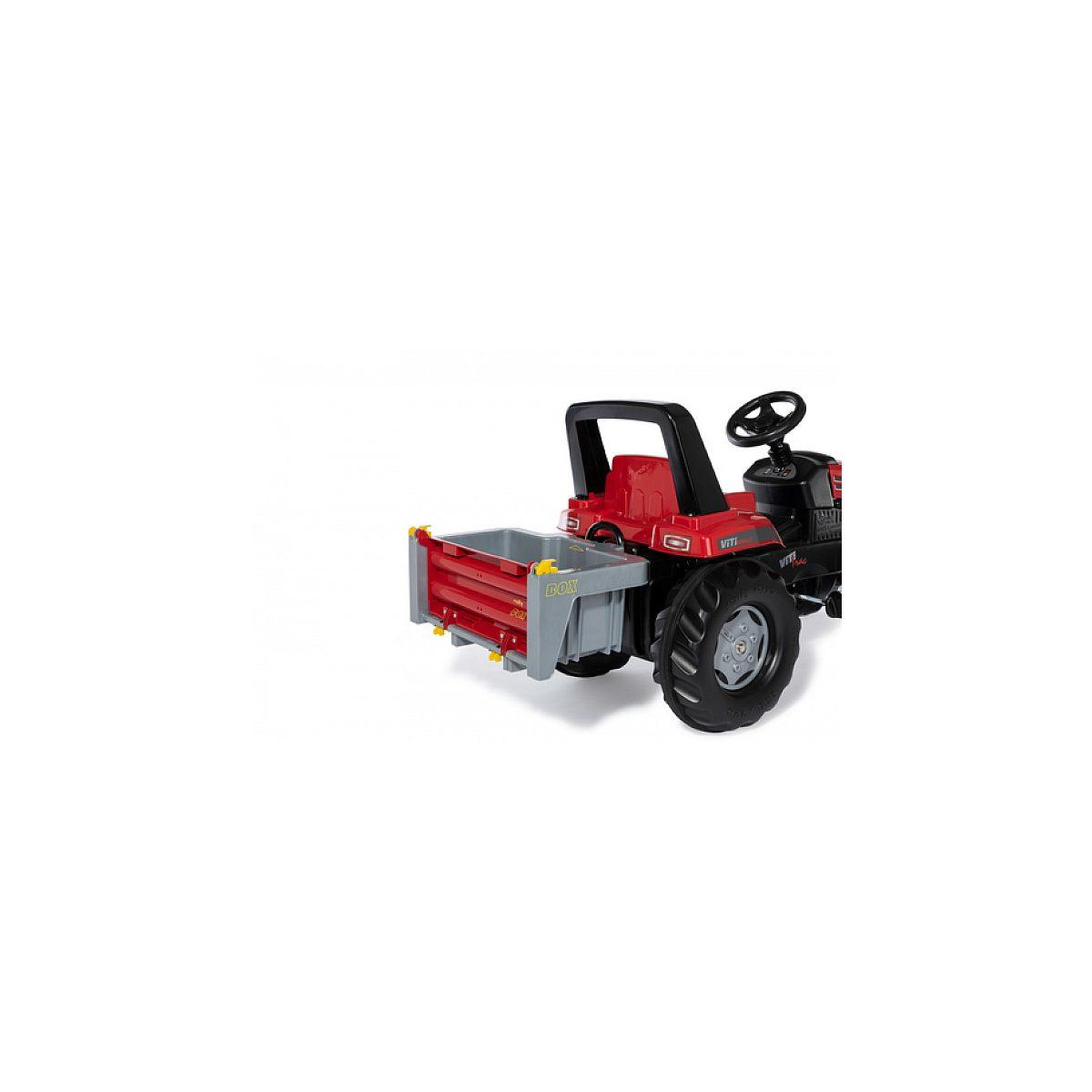 Voir la diapositive 5 : ROLLY TOYS Auge amovible grise et rouge