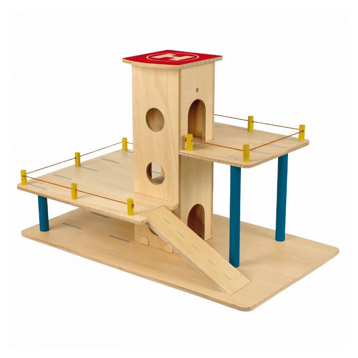 EDUCO Mon premier Garage de bois  - jeu Montessori
