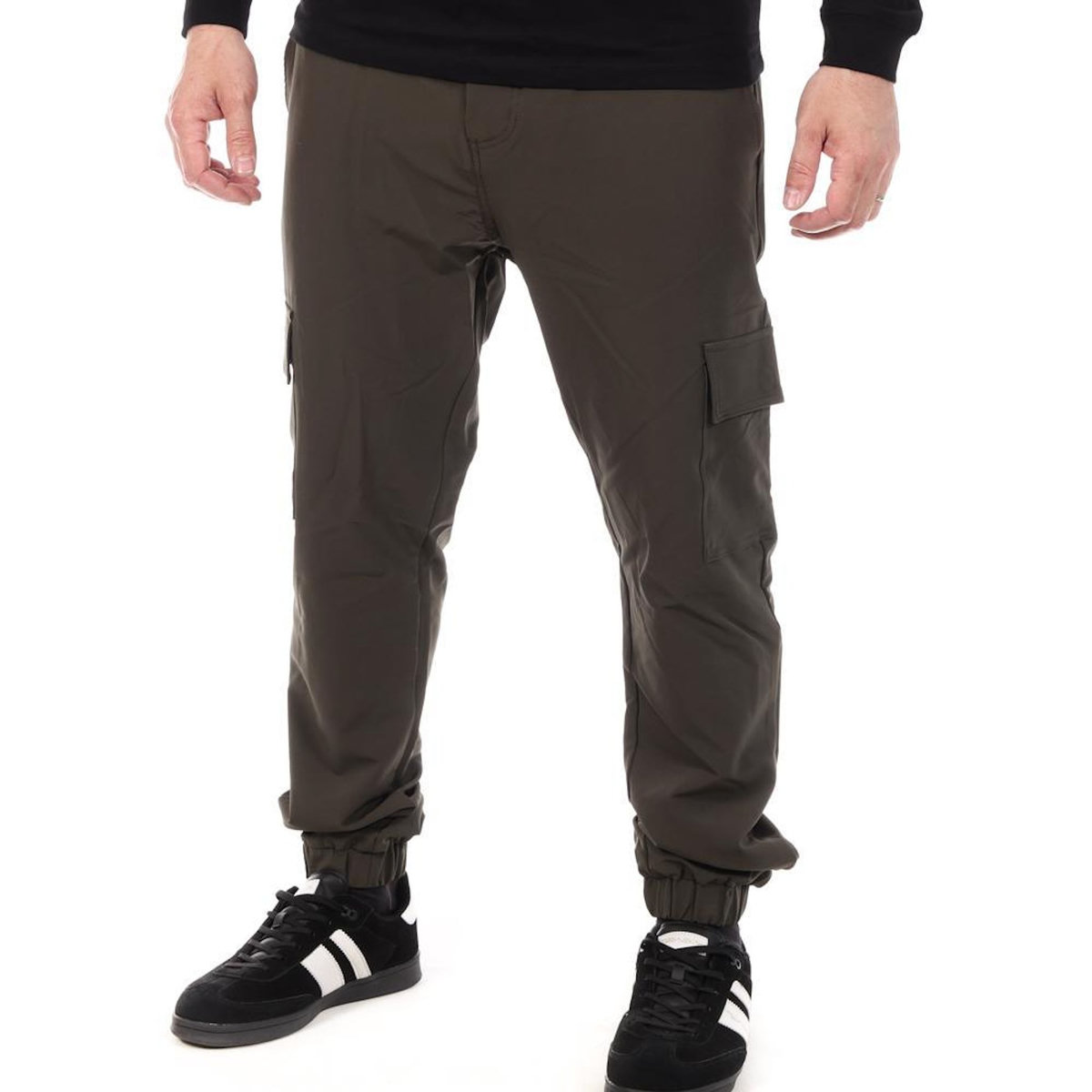 AMERICAN PEOPLE Pantalon fluide Kaki Homme American People Press