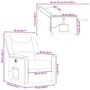 Voir la diapositive 6 : VIDAXL Fauteuil de massage inclinable electrique Noir Tissu