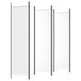 Voir la diapositive 5 : VIDAXL Cloison de separation 6 panneaux Blanc 300x200 cm Tissu