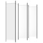 Voir la diapositive 5 : VIDAXL Cloison de separation 6 panneaux Blanc 300x200 cm Tissu