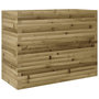 Voir la diapositive 2 : VIDAXL Jardiniere 90x40x68,5 cm bois de pin impregne