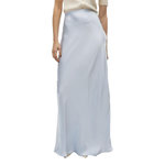 Vero Moda Jupe longue taille haute  Vero Moda Beatrice. Coloris disponibles : Bleu