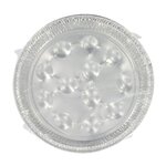 Fackelmann Lot de 10 plats à escargots en aluminium 17,5 cm Fackelmann