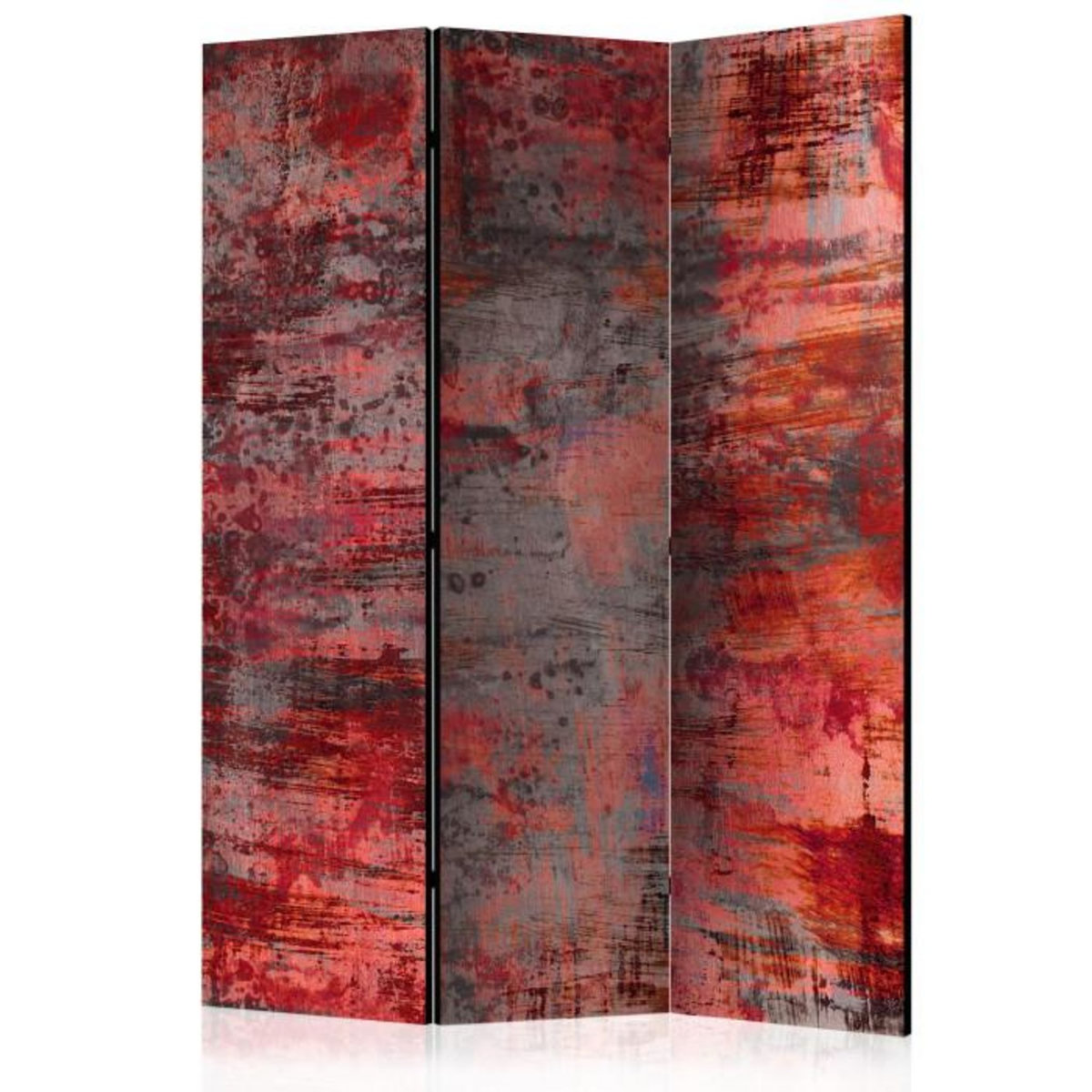 Paris Prix Paravent 3 Volets  Red Metal  135x172cm