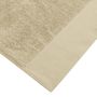 Voir la diapositive 2 : Sensei Maison Drap de bain Zéro Twist 560 g/m² SENSOFT - 70x140 cm