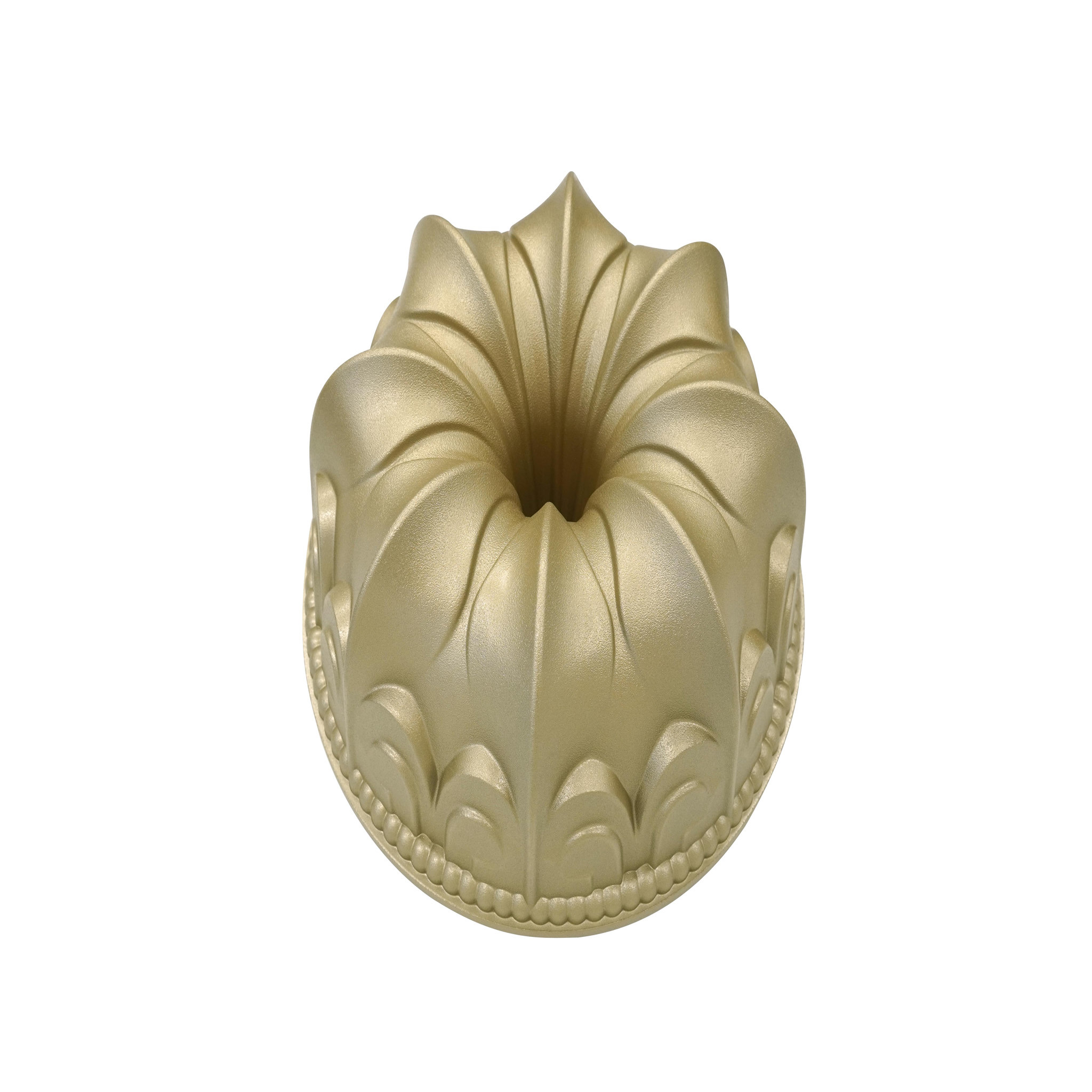 ACTUEL Moule tulipe 24 cm en fonte d'aluminium doré