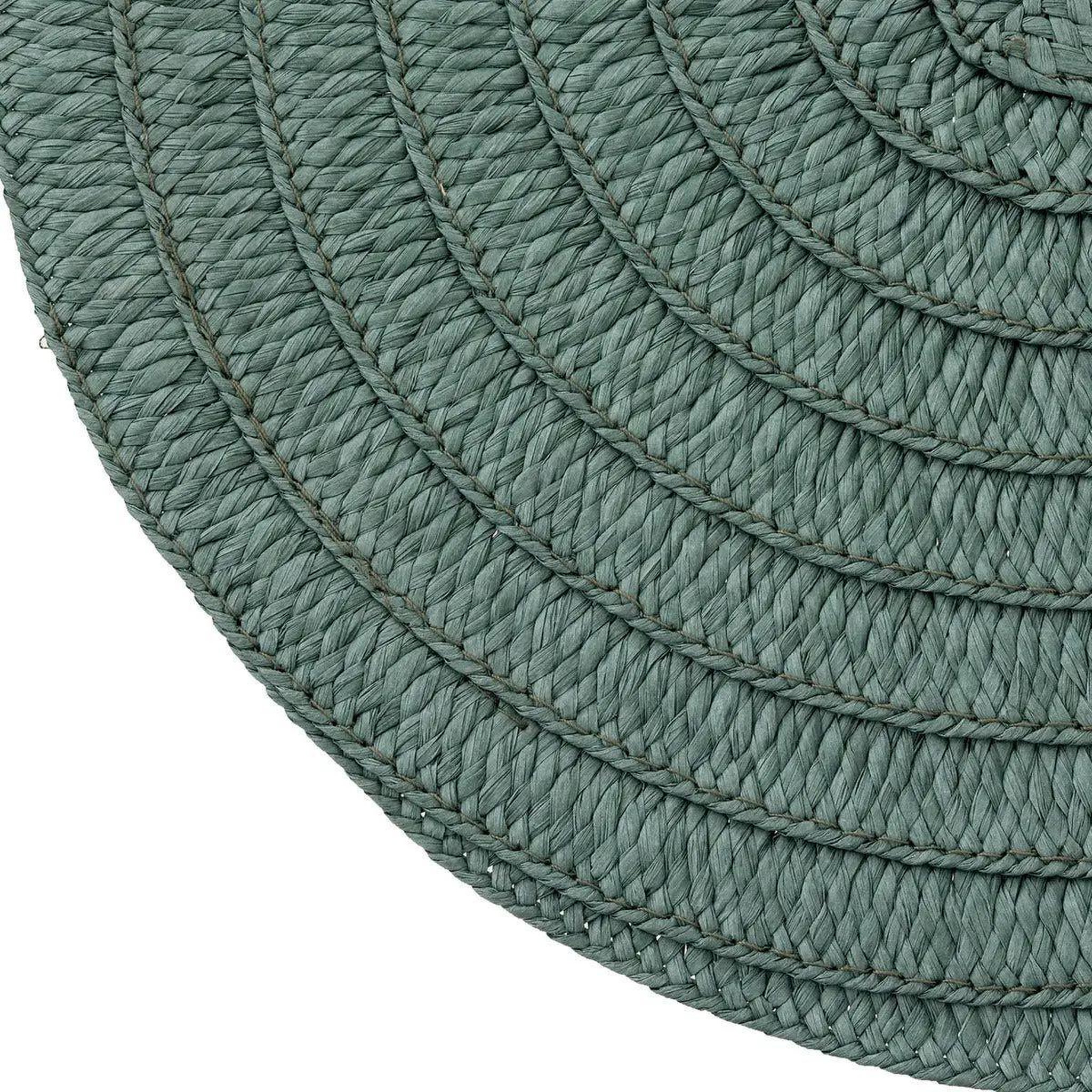 Voir la diapositive 2 : SECRET DE GOURMET Set de table déco  olivia  38cm vert