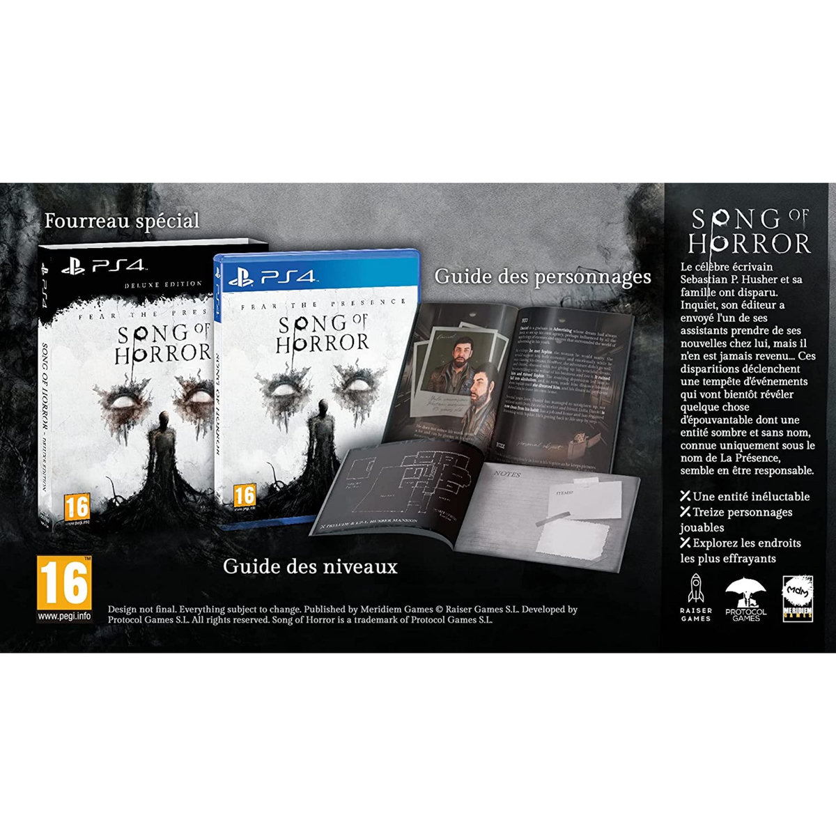 Song of Horror Edition Deluxe PS4