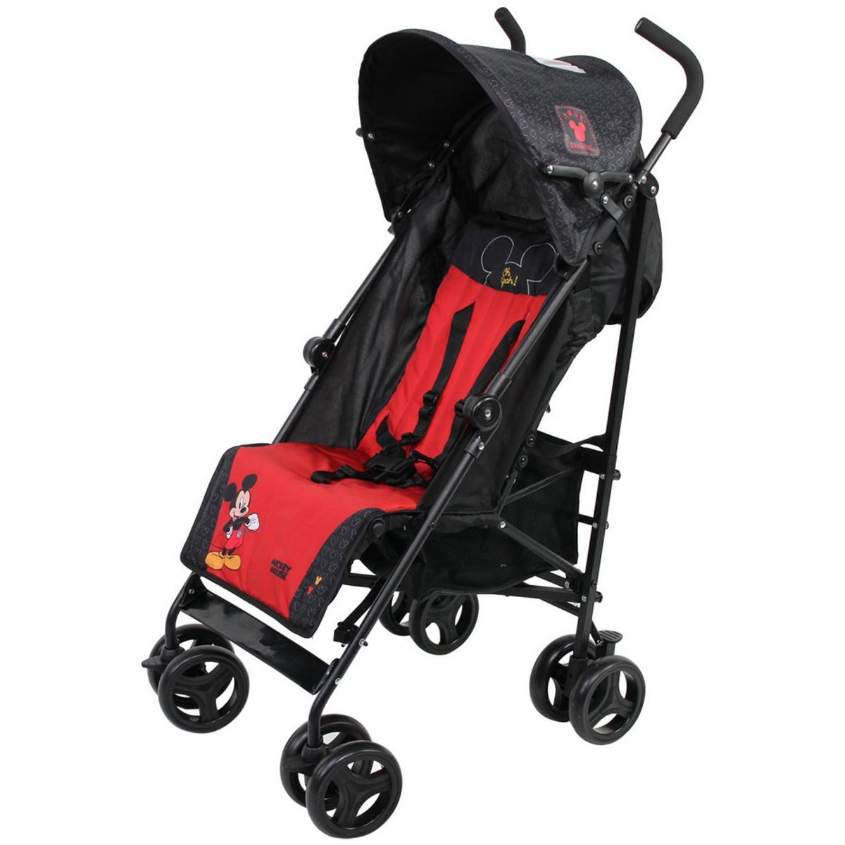 DISNEY Poussette canne luxe JET - Mickey Minnie