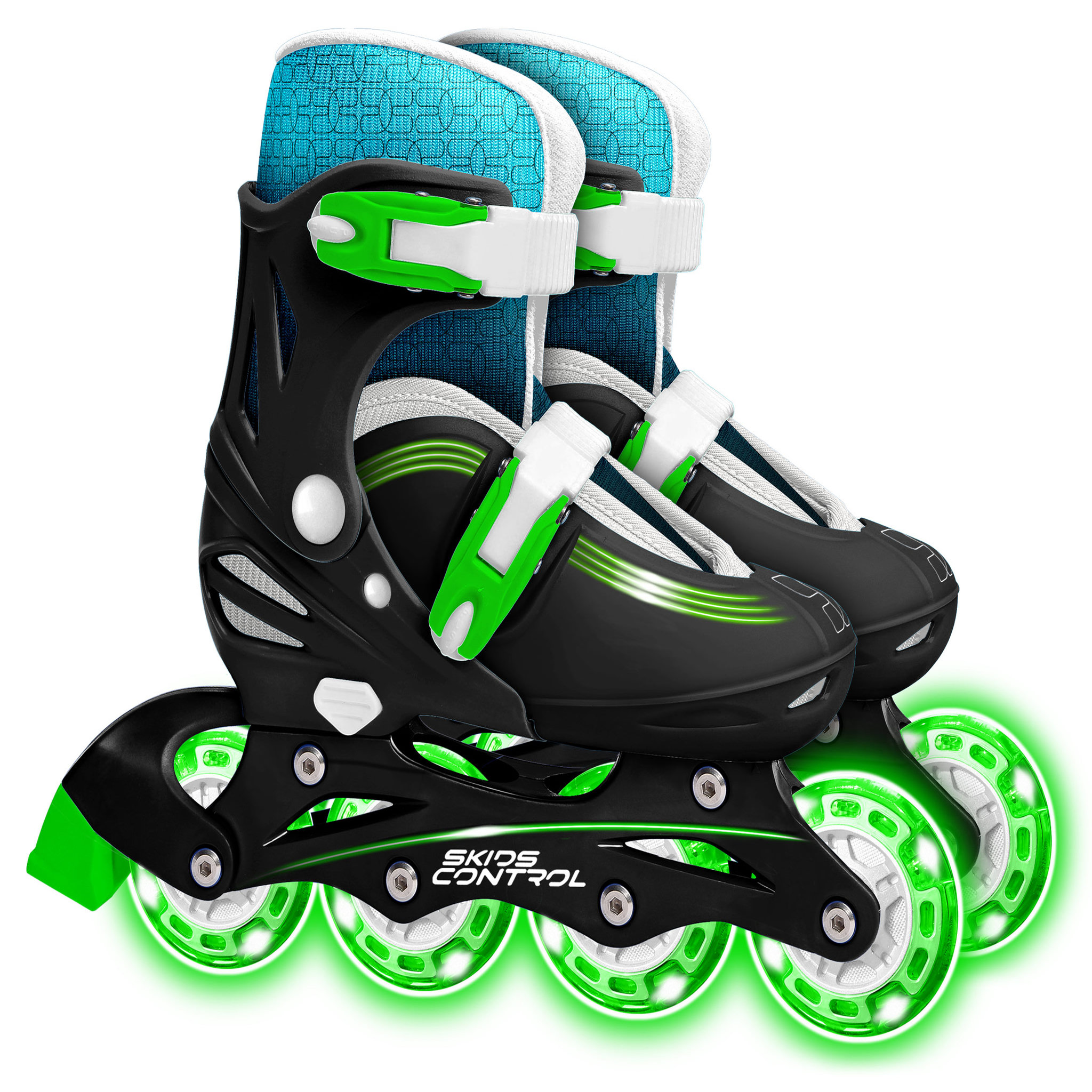 Patins en Ligne Ajustable Skids Control roues lumineuses 30-33
