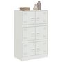 Voir la diapositive 5 : VIDAXL Buffet blanc 67x39x107 cm acier