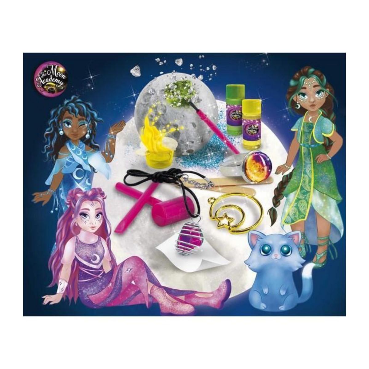 LISCIANI GIOCHI Kit de découverte de pierres précieuses - LISCIANI - Creusez dans la lune pour trouver des trésors