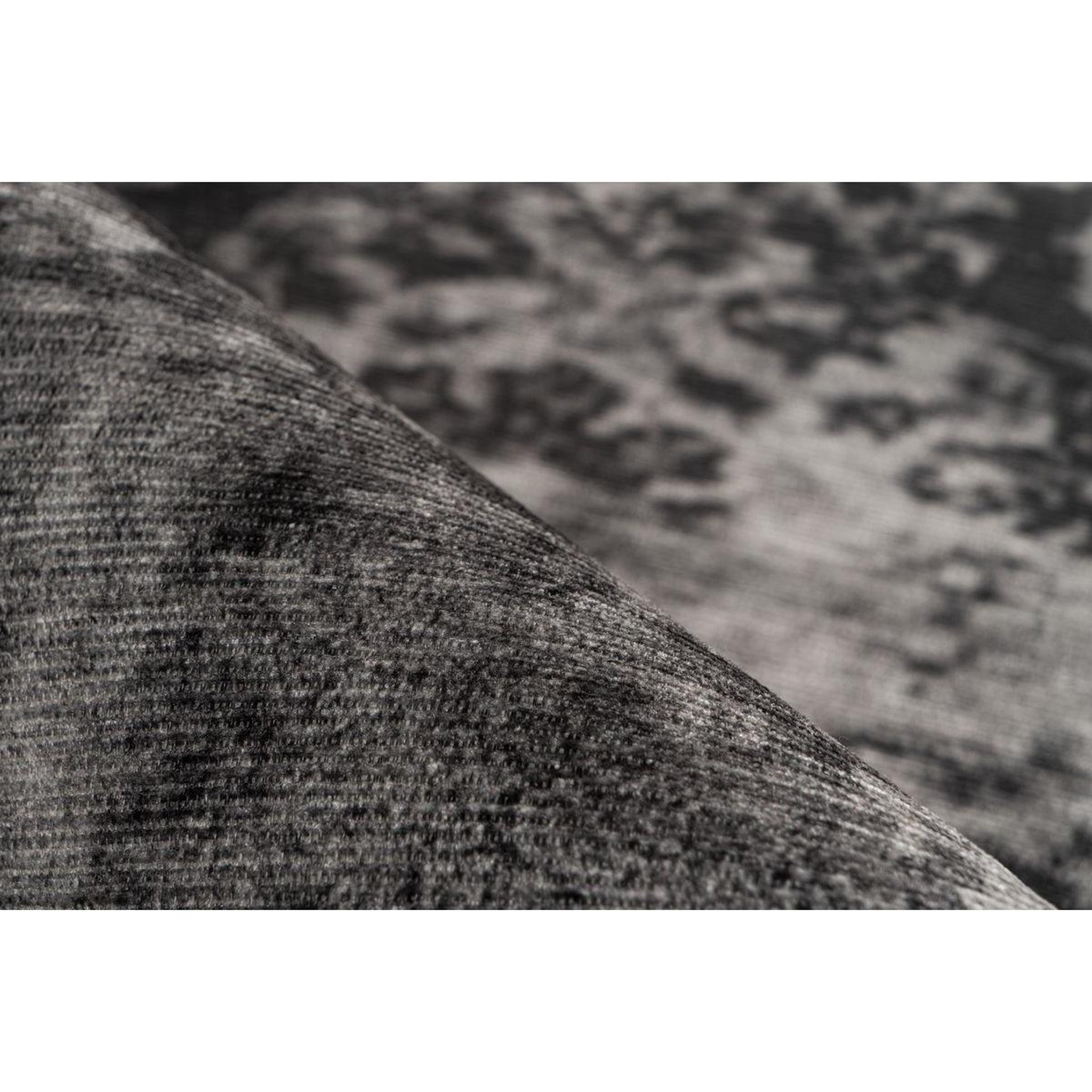 Voir la diapositive 3 : Paris Prix Tapis Rétro à Poils Courts  Vintage  Gris