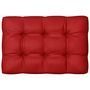 Voir la diapositive 4 : VIDAXL Coussins de canape palette lot de 7 Rouge