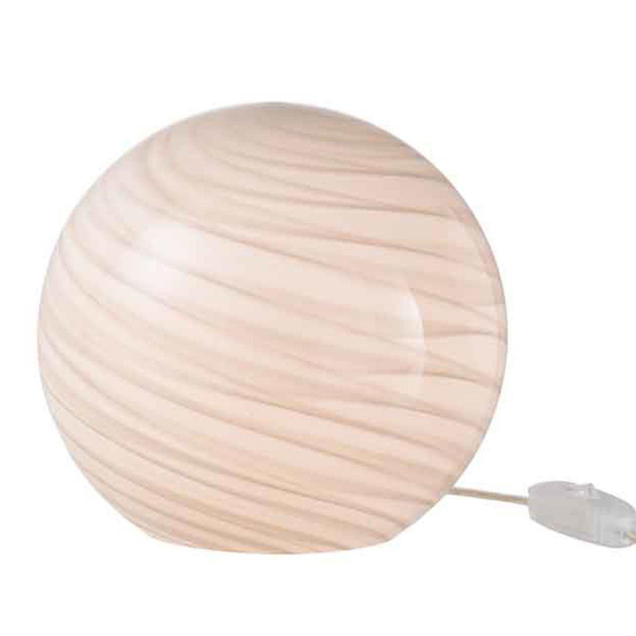 Voir la diapositive 3 : J-LINE Lampe à poser ronde  dany  20cm gris