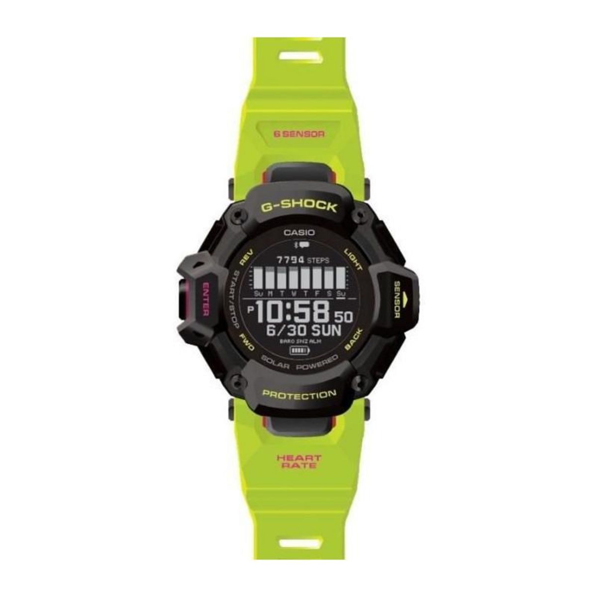 CASIO Montre - CASIO - G-Shock Sport - GBD-H2000-1A9ER - Gris clair