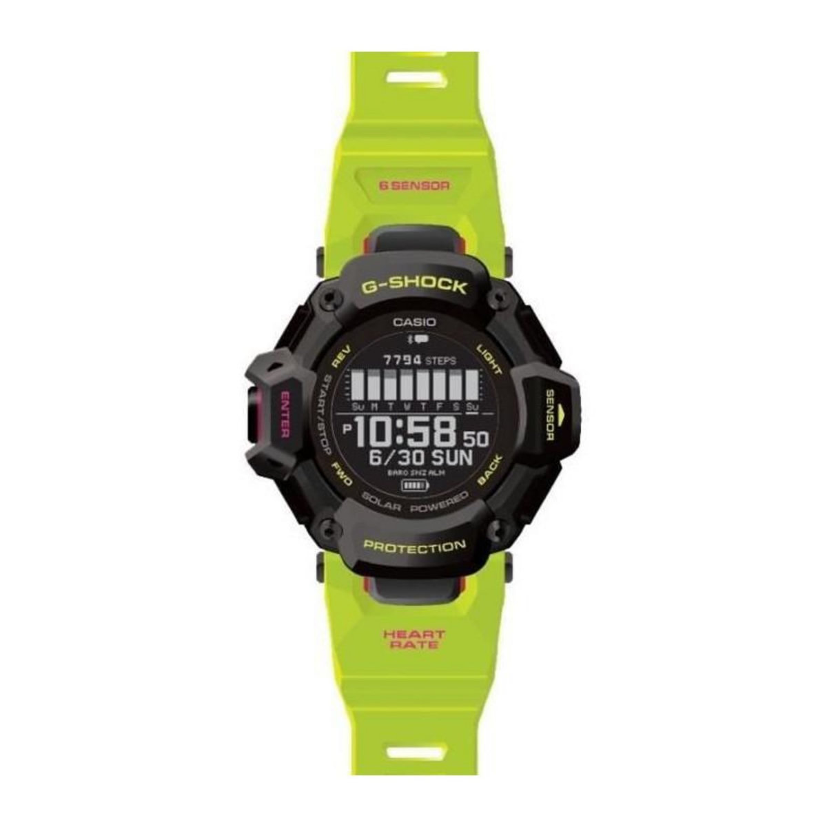 CASIO Montre - CASIO - G-Shock Sport - GBD-H2000-1A9ER - Gris clair