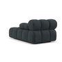 Voir la diapositive 4 : LISA DESIGN Ruby - module d'assise méridienne droite en velours texturé