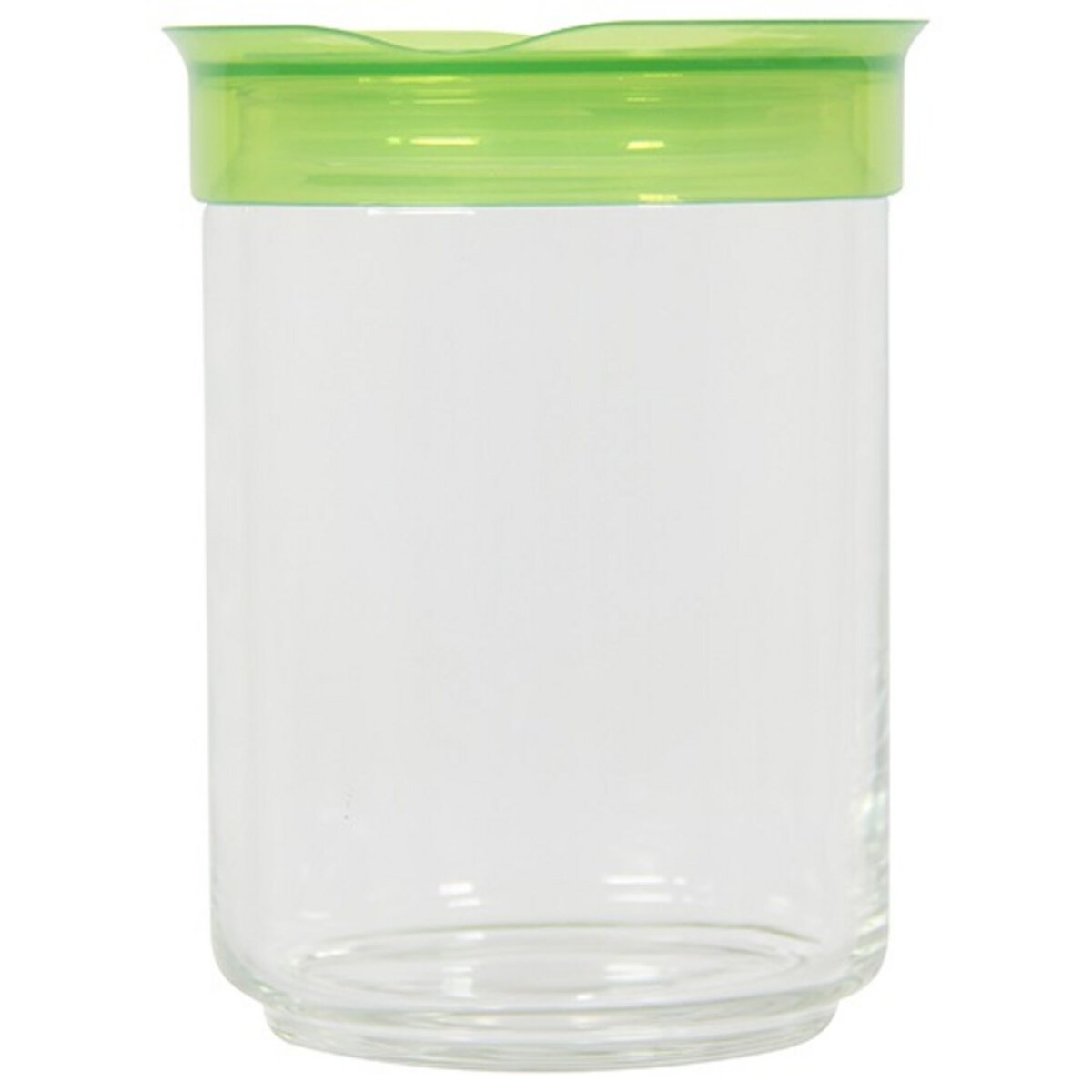 LUMINARC Pot en verre Luminarc avec couvercle Storing box vert