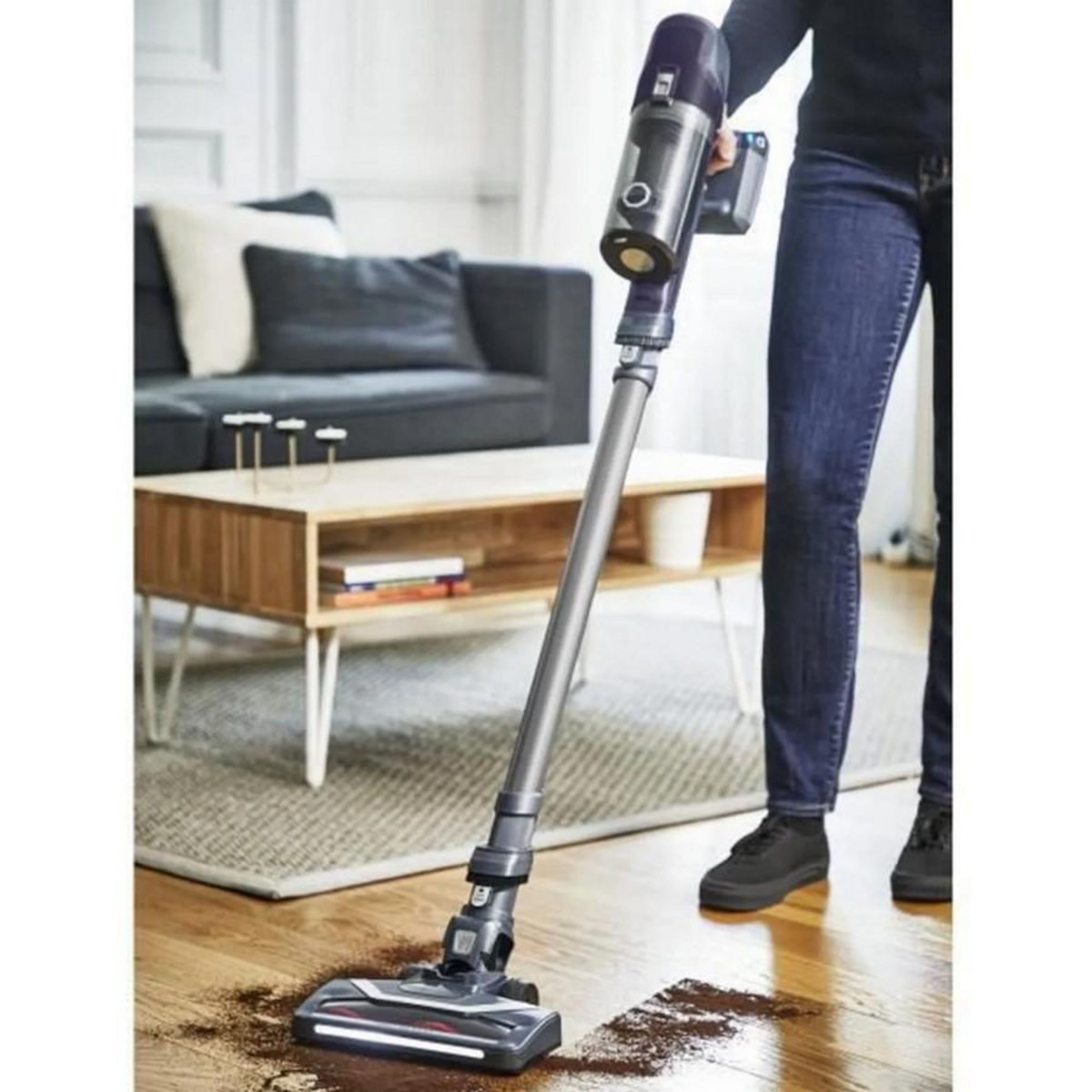 ROWENTA Aspirateur balai rechargeable 18v - RH6821WO