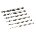 MAXICRAFT 6 forêts HSS Ø 0,8 / 1,0 / 1,2 / 1,4 / 1,6 / 1,8 mm