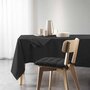 Voir la diapositive 1 : Paris Prix Nappe Rectangulaire  Mistral  140x240cm Noir