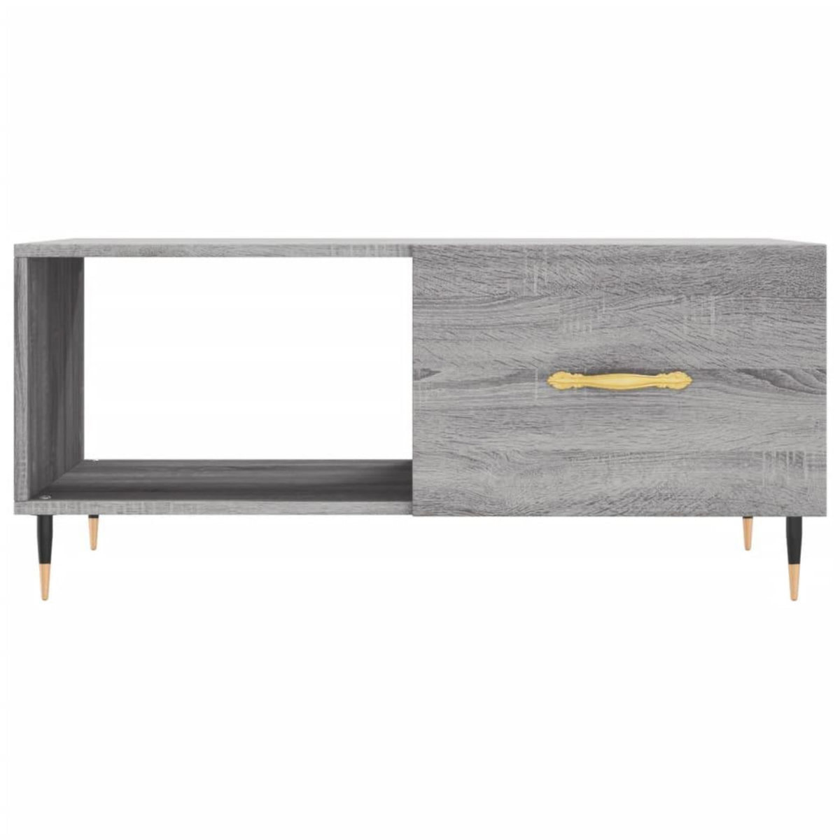 VIDAXL Table basse sonoma gris 90x50x40 cm bois d'ingenierie
