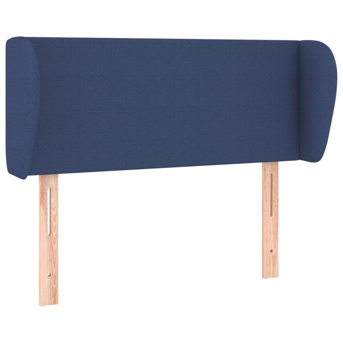VIDAXL Tete de lit avec oreilles Bleu 83x23x78/88 cm Tissu