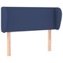 Voir la diapositive 2 : VIDAXL Tete de lit avec oreilles Bleu 83x23x78/88 cm Tissu