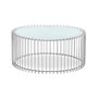 Voir la diapositive 2 : Paris Prix Lot 2 Tables Basses  Universe  85cm Blanc & Gris