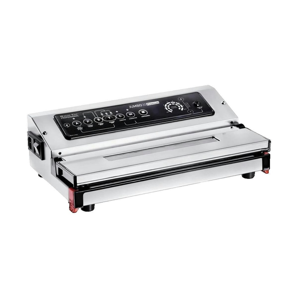 MAGIC VAC Machine sous vide Feeby Magic Vac Jumbo 30 Premium noir et acier inoxydable