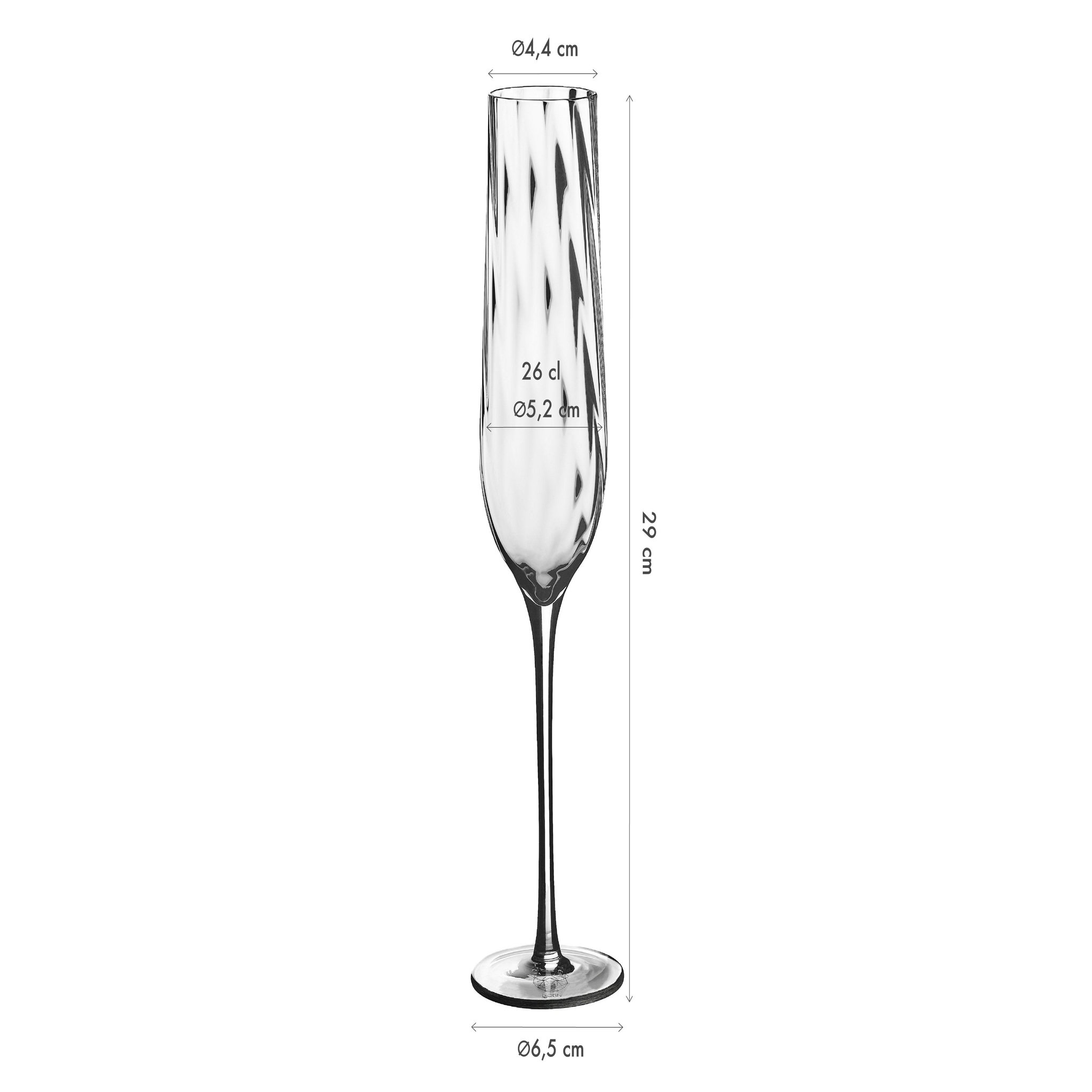 Voir la diapositive 3 : BJORN Flûte 26cl sten - 6 pièces