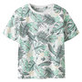 Voir la diapositive 1 : NAME IT T-Shirt Blanc/Vert Garçon Name it Valmas