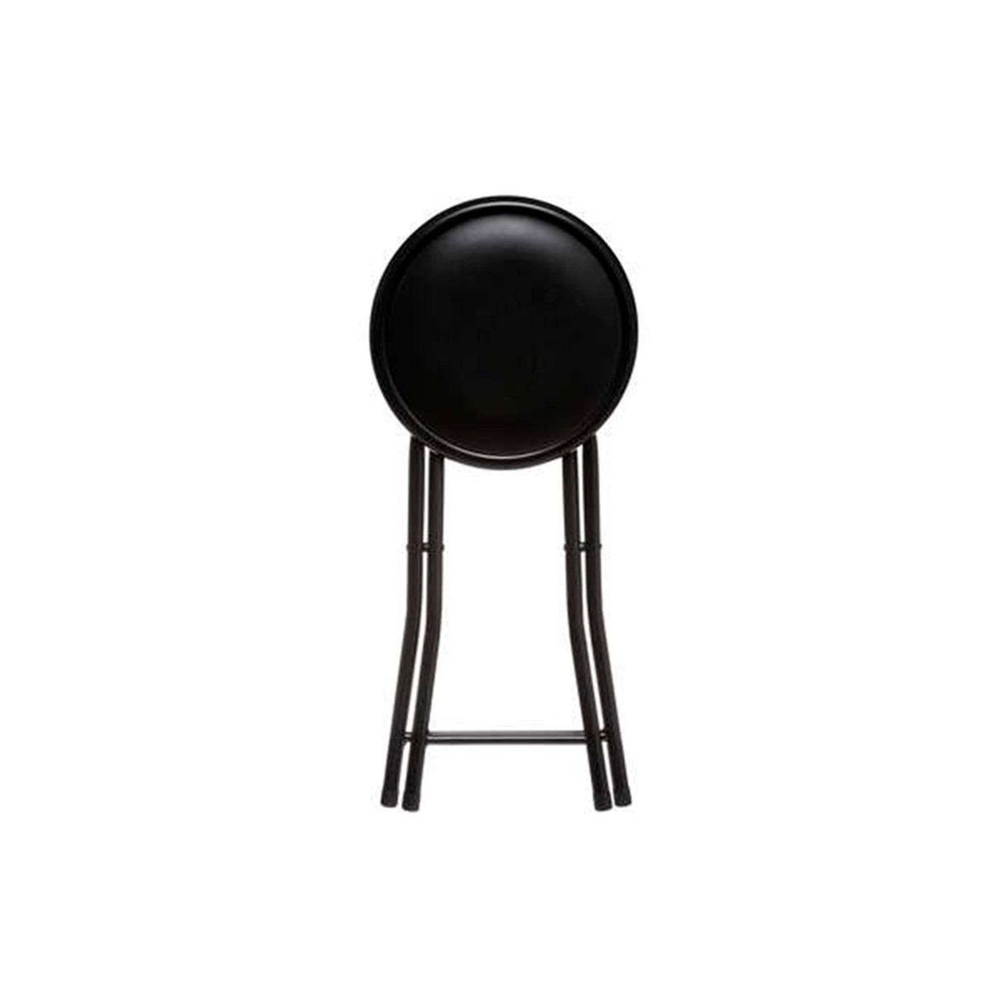 Voir la diapositive 2 : FIVE Tabouret pliant  basic  44cm noir