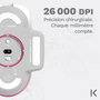 Voir la diapositive 4 : SKILLKORP Souris Gamer Sans Fil Ambi One noir Progress