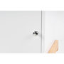 Voir la diapositive 3 : Paris Prix Table d'Appoint Design  Valérie  75cm Blanc