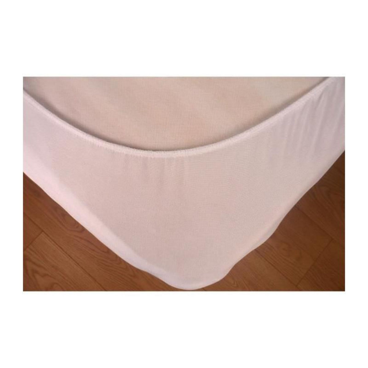 LOVELY HOME Protege-matelas - 140 x 190 cm x 25 cm - 100% Coton - 170 G/M2 - LOVELY HOME