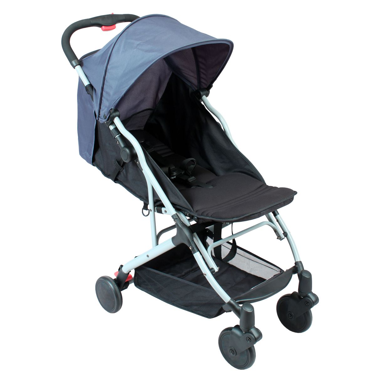 BAMBISOL Poussette Shopper ultra-compacte YUKO 0-36 mois - Bleue grisée